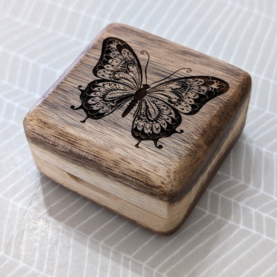 Wooden Box (2x2 inches)