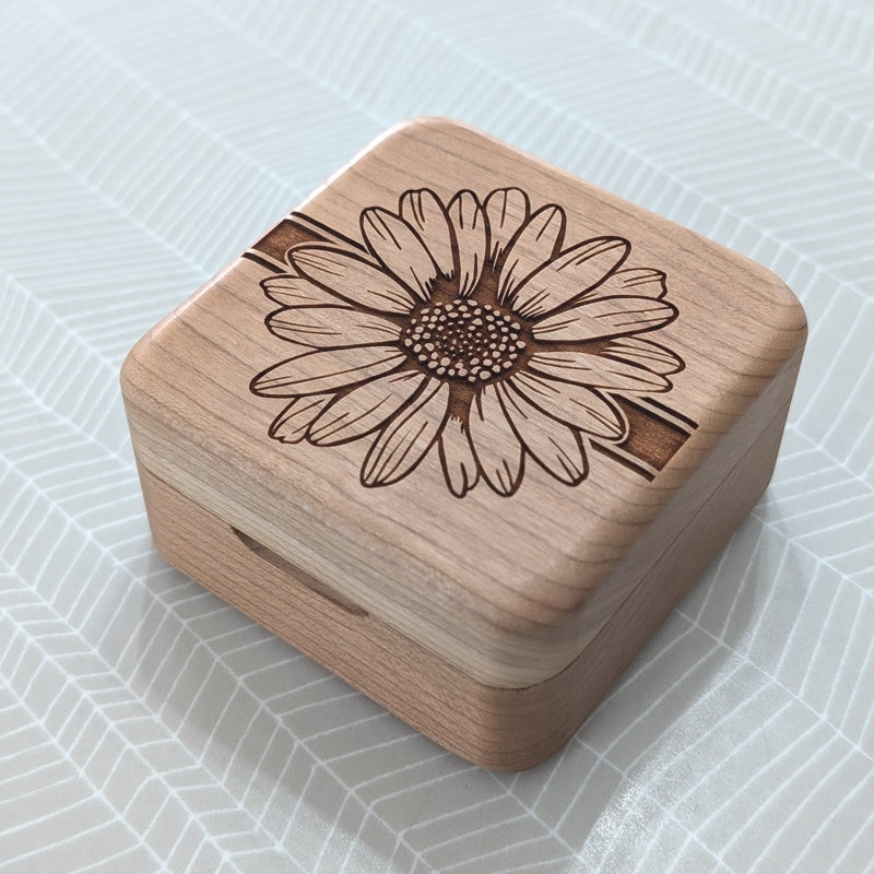 Wooden Box (2x2 inches)