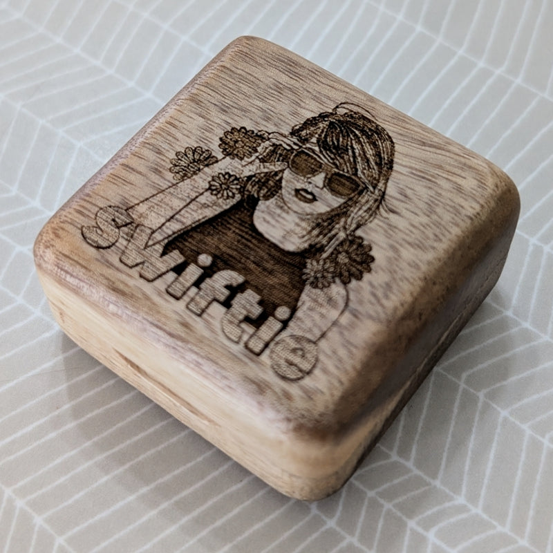 Wooden Box (2x2 inches)